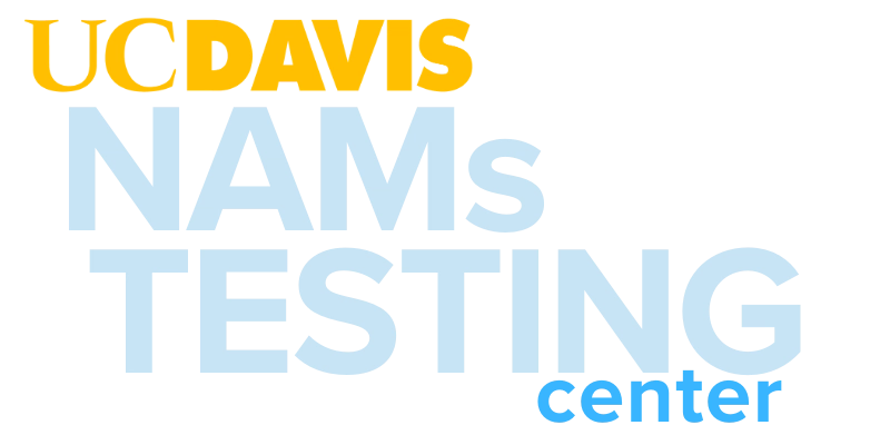 NAM Testing at UC Davis Logo